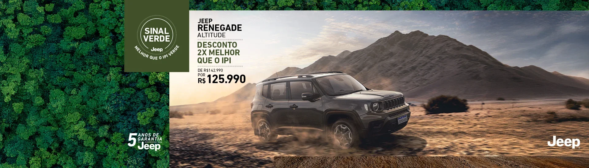 DDM Varejo Jeep Sinal Verde Agosto Renegade