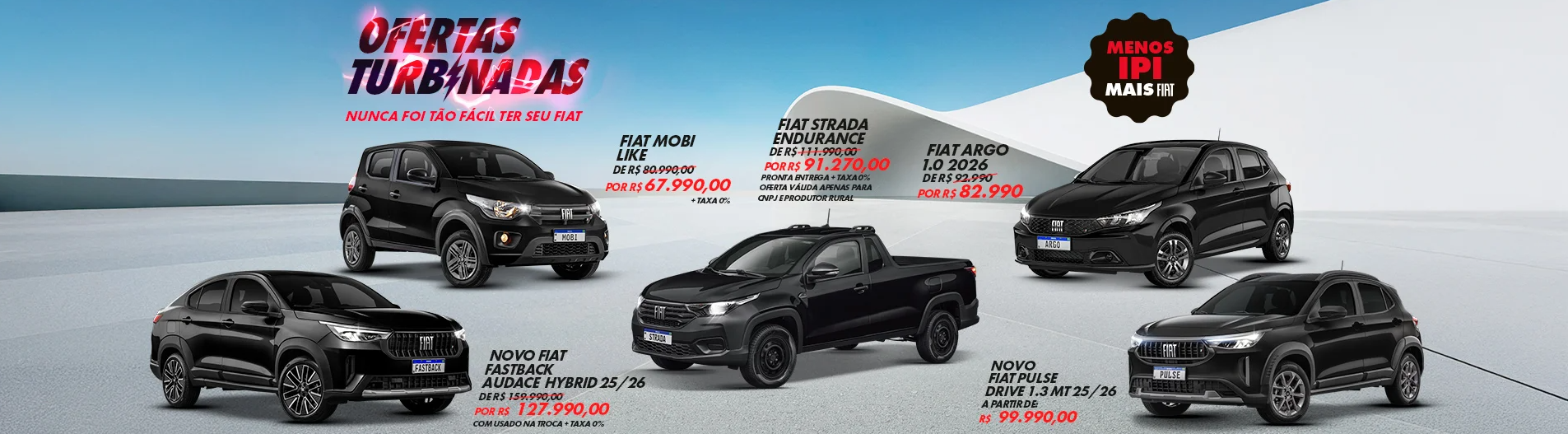 DDM Varejo Fiat Ofertas turbinadas