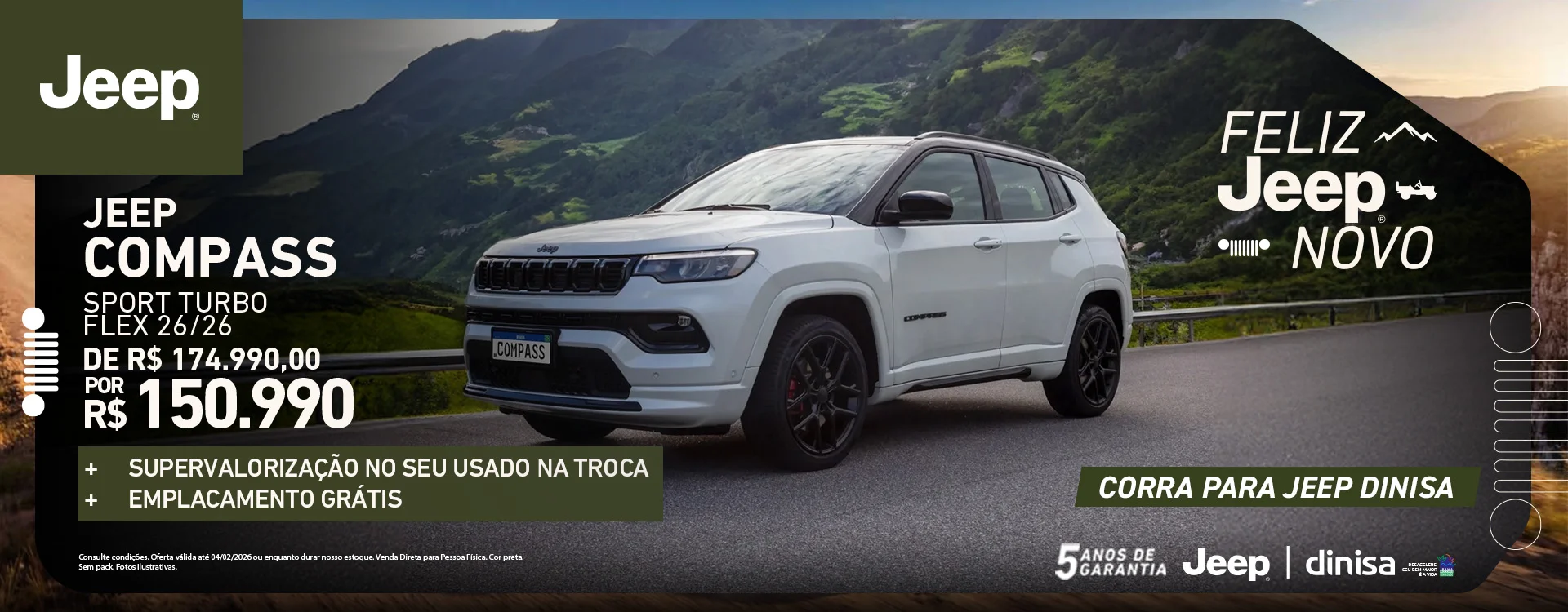 OFERTA_JEEP%20COMPASS%20SPORT%20TURBO%20FLEX%2026_DINISA_1920x750