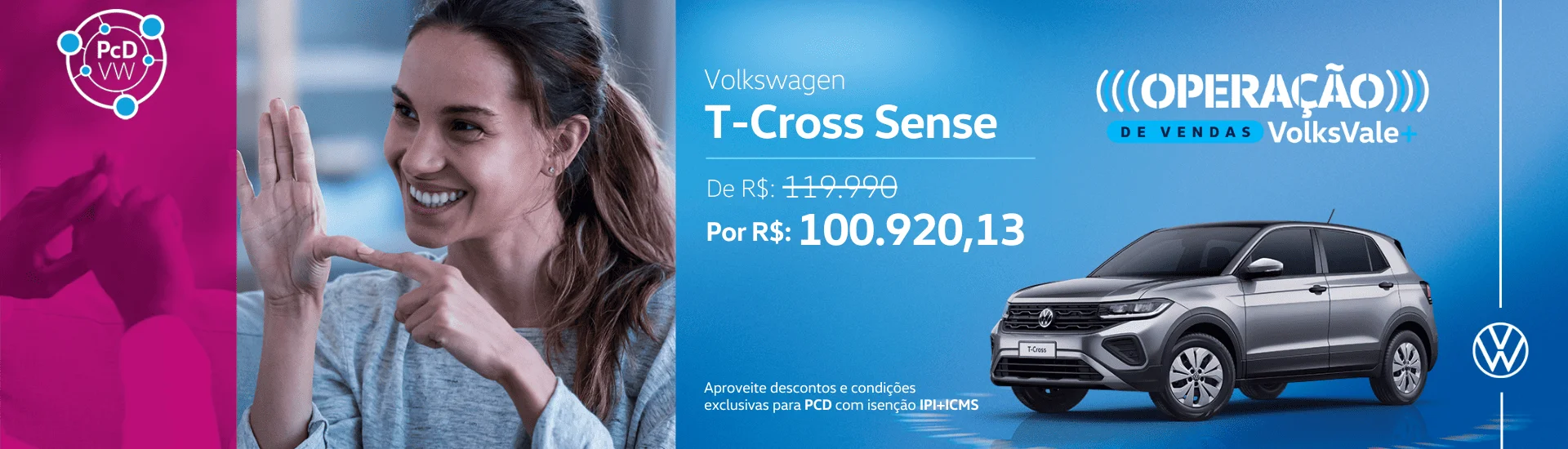 T-Cross sense