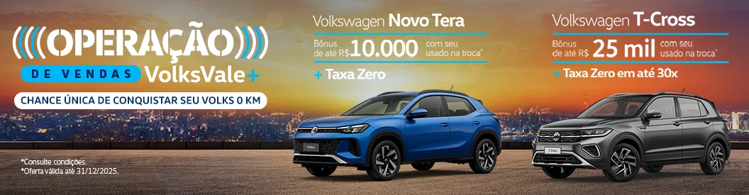 Operação de Vendas Volks Vale+