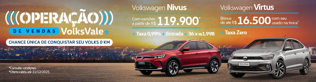 Operação de Vendas Volks Vale+