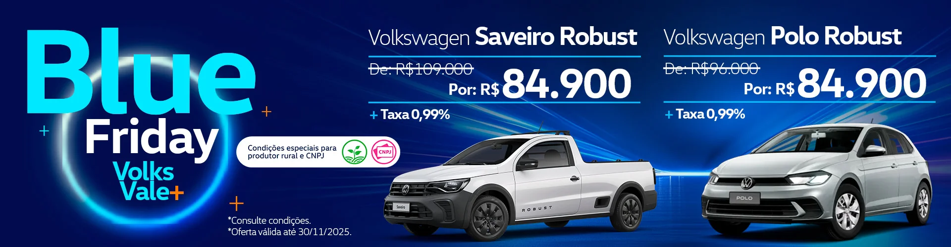 Blue Friday Volks Vale+