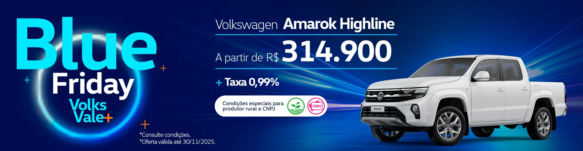 Blue Friday Volks Vale+