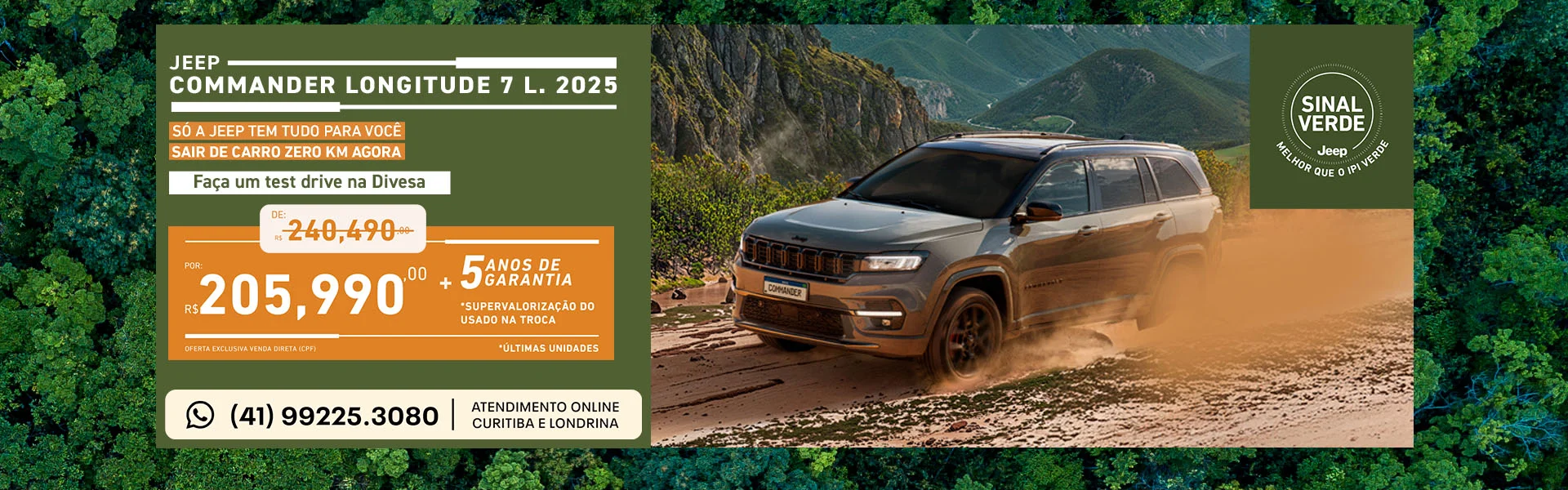 Jeep Commander é na Divesa