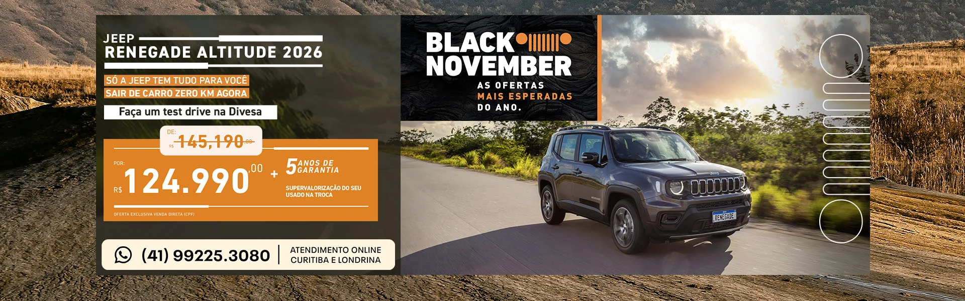 Linha Rampage é na Divesa