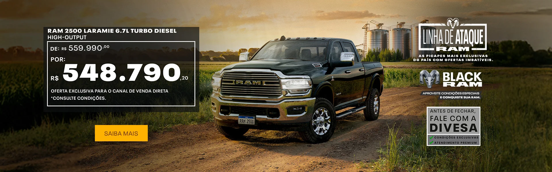 Linha 2500 é na Divesa