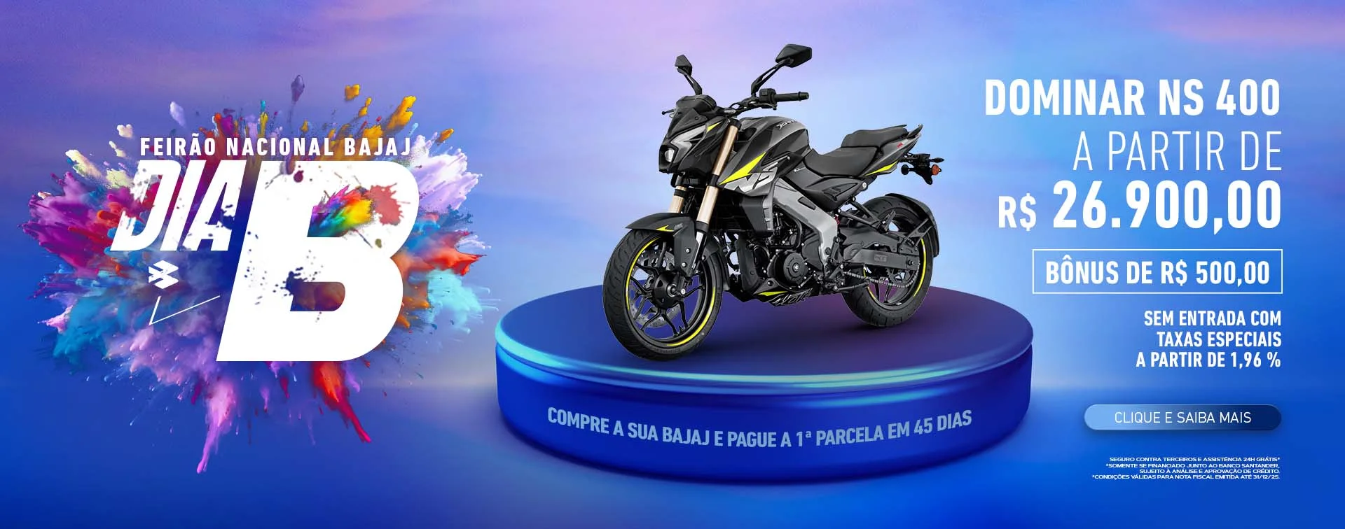 Ofertas Feirão Nacional Bajaj_Dezembro