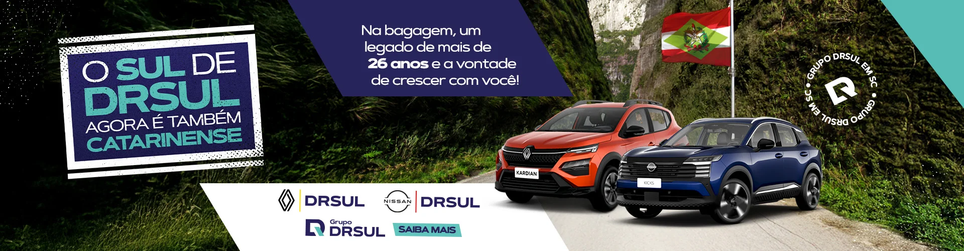 Campanha Grupo DRSUL em Santa Catarina - INSTITUCIONAL