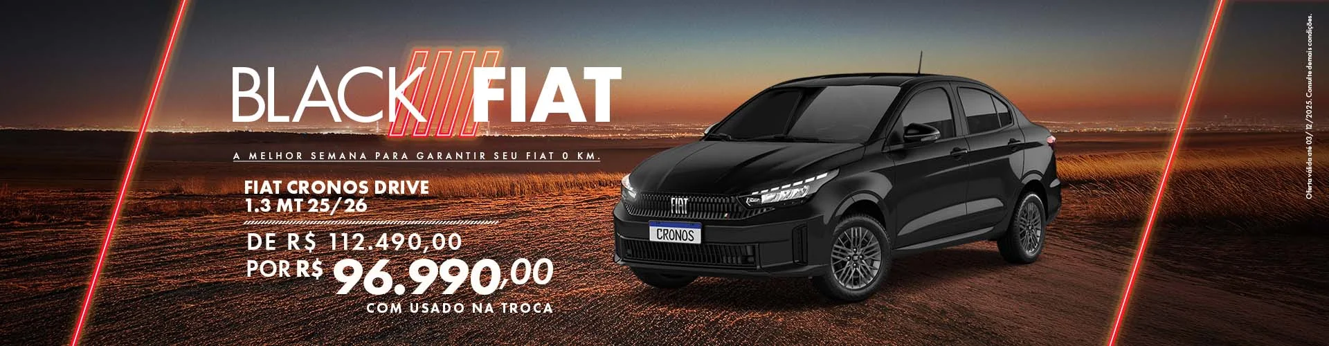 Campanha Novembro Black Fiat | DFSUL Fiat