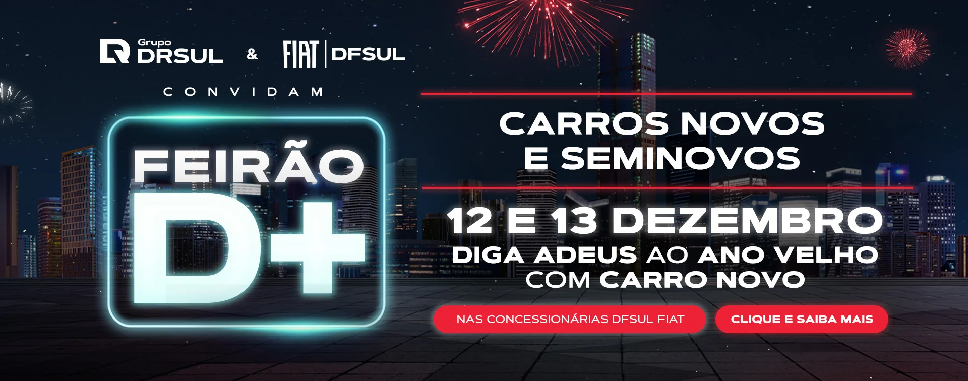 Feirão D+ Dezembro | DFSUL Fiat