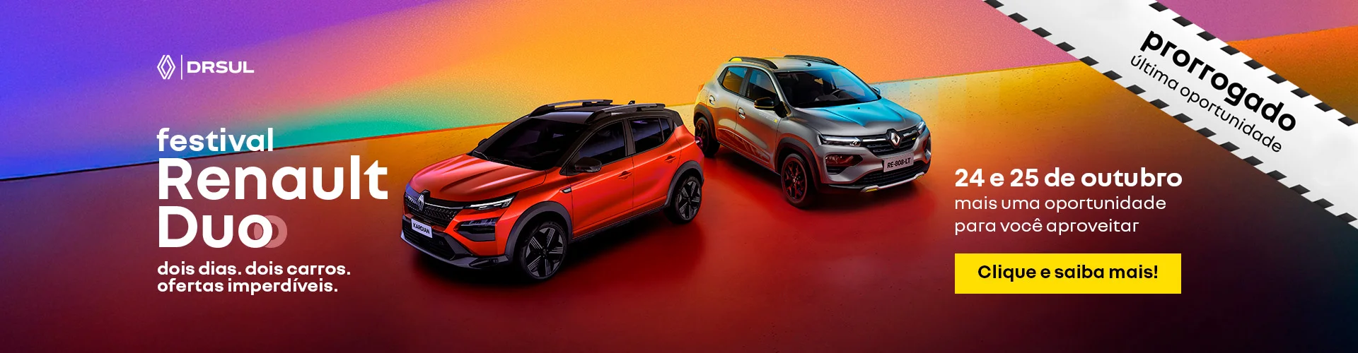 Prorrogado Ação Renault Duo  DRSUL RENAULT RS