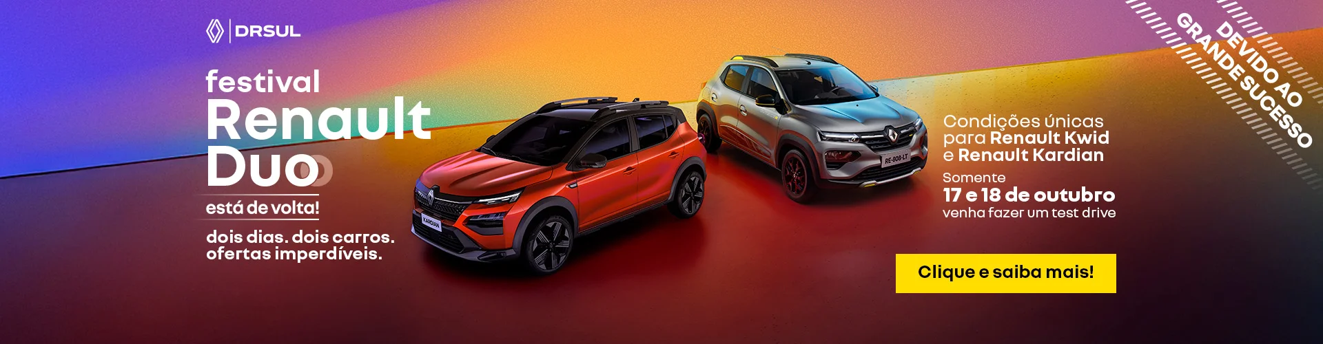 Ação Renault Duo  DRSUL RENAULT RS