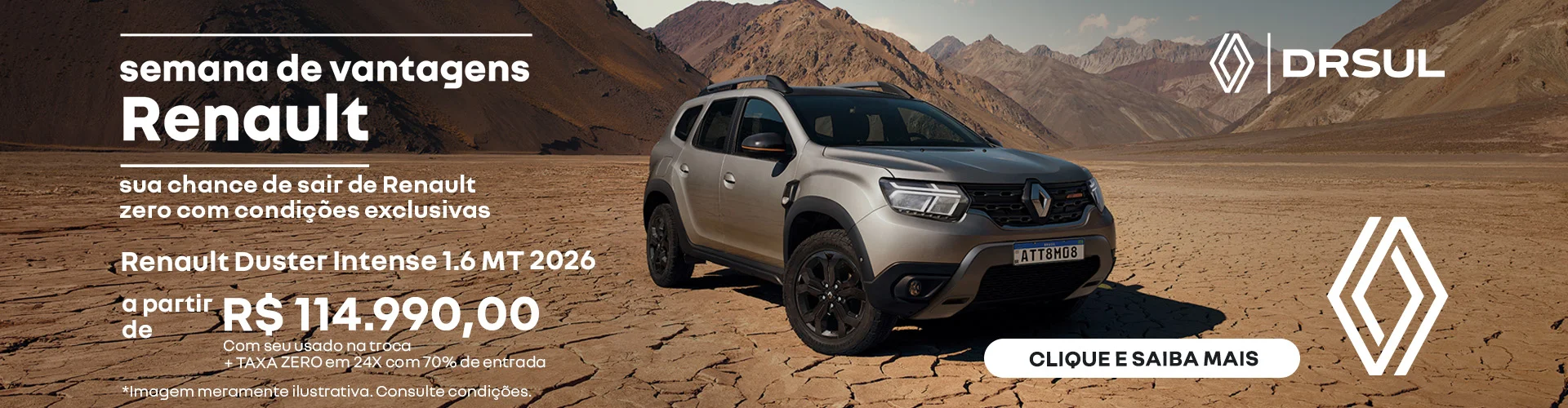 Semana de Vantagens | DRSUL RENAULT RS