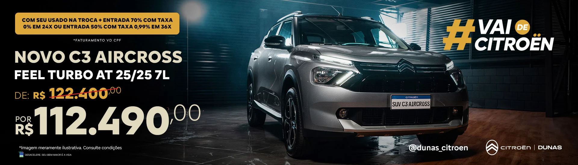 Citroen C3 aircross Oferta Natal