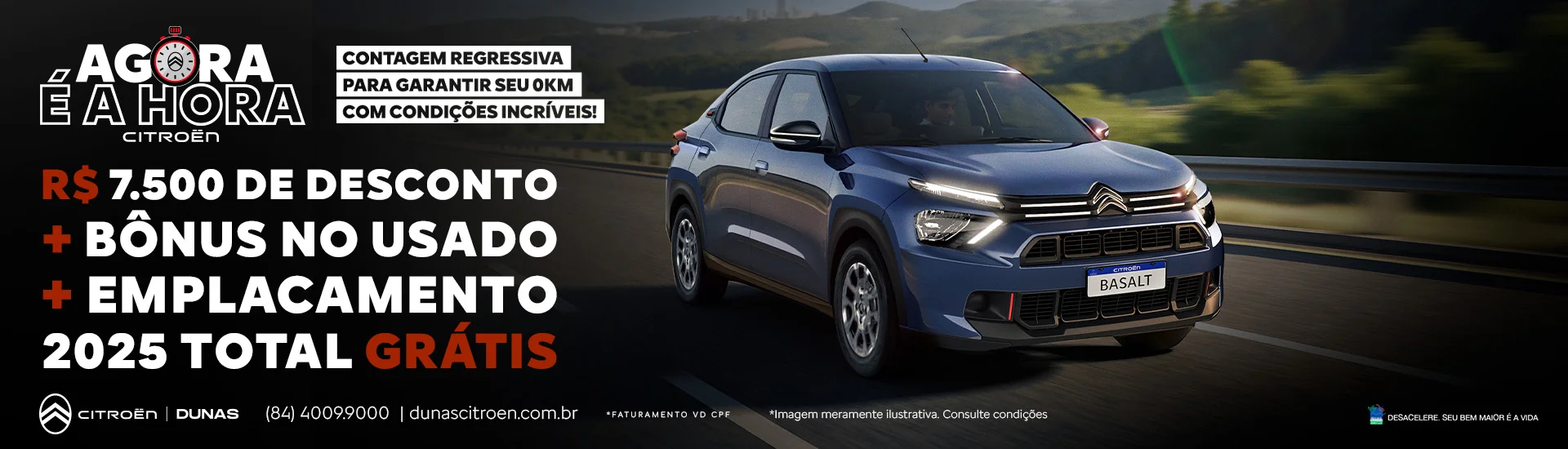 OFERTAS CITROËN AGORA É A HORA