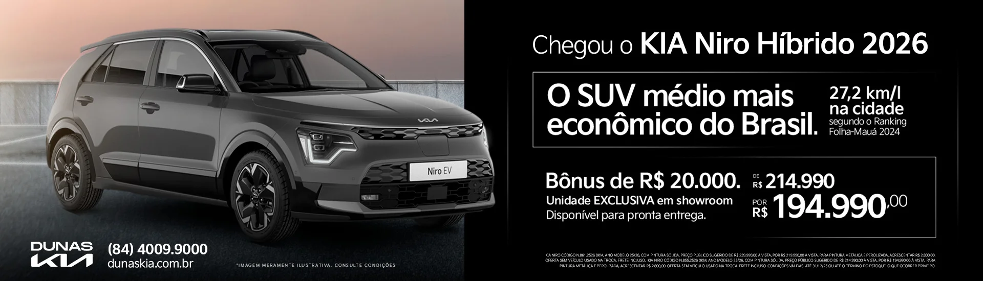 KIA NIRO HÍBRIDO 2026