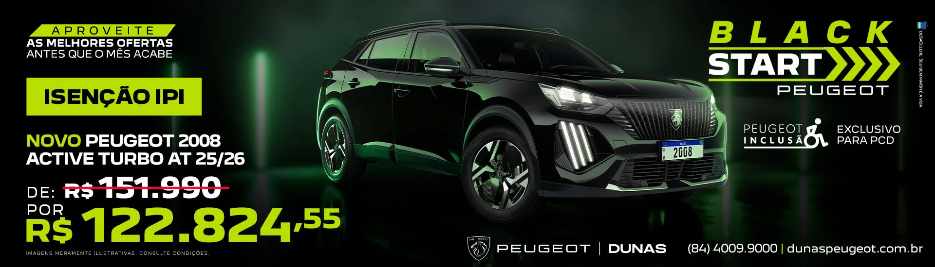 BLACK START PEUGEOT 2008