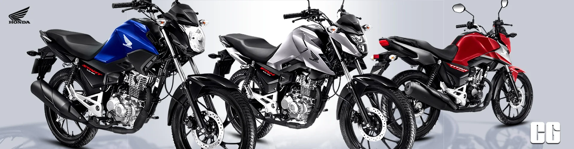 Linha CG Honda 160 | Start, Fan e Titan na Honda Ecosul