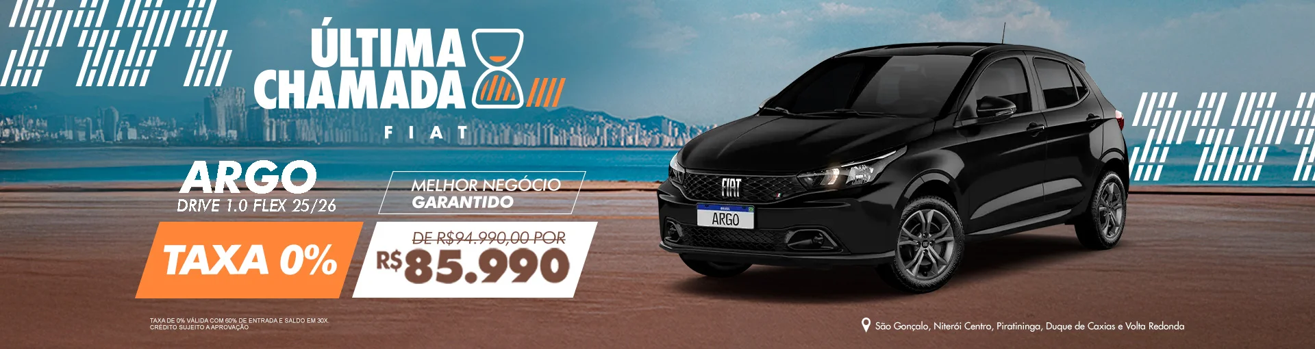 ARGO DISPONÍVEL A PRONTA ENTREGA COM O MENOR PREÇO DO RIO DE JANEIRO!