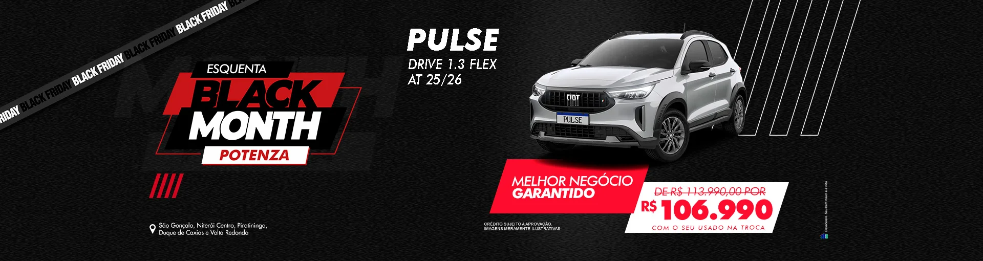 FIAT PULSE COM MENOR PREÇO NO RIO DE JANEIRO? É NA FIAT POTENZA!