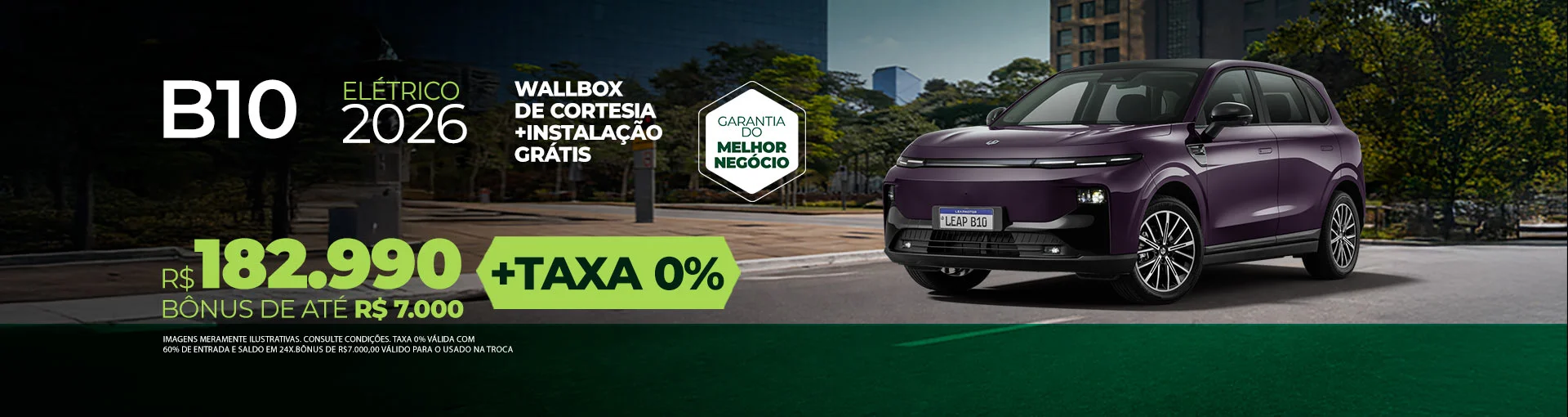 Leapmotor B10 Elétrico 2026 por R$ 182.990 | Melhor oferta Rio de Janeiro