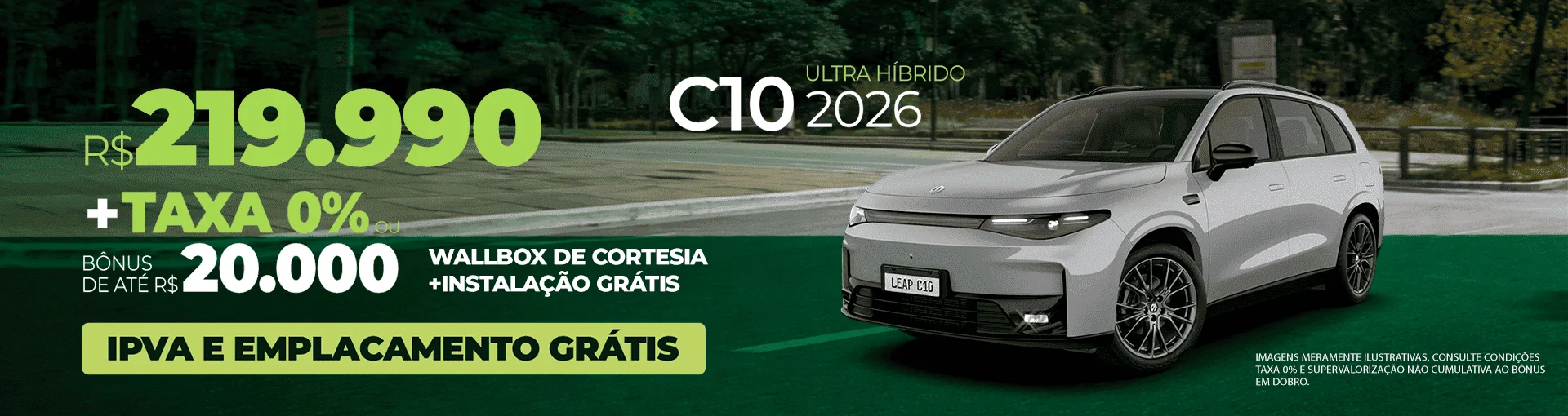 SUV Híbrido C10 em Niterói | Taxa 0% + Bônus