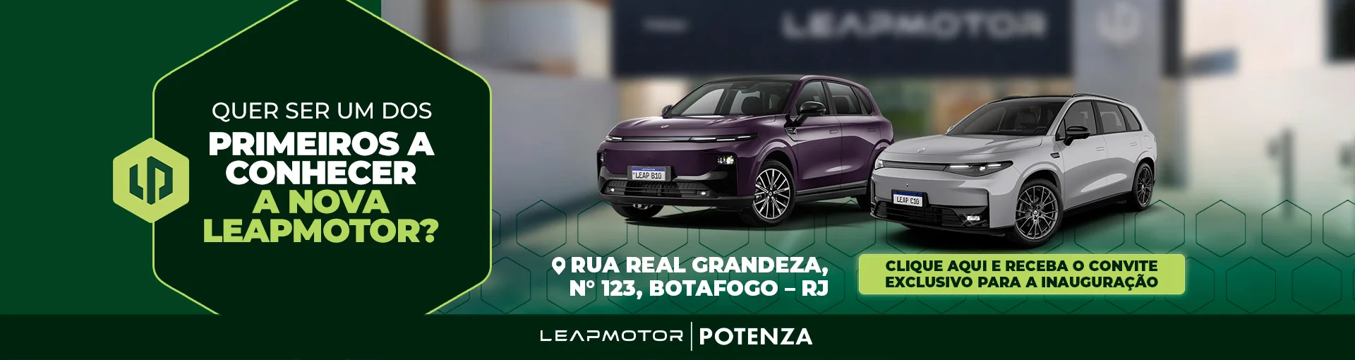 Leapmotor em Botafogo - Rio de Janeiro: Seja um dos primeiros a conhecer | Potenza