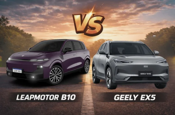 Leapmotor B10 ou Geely EX5: autonomia, tecnologia e espaço