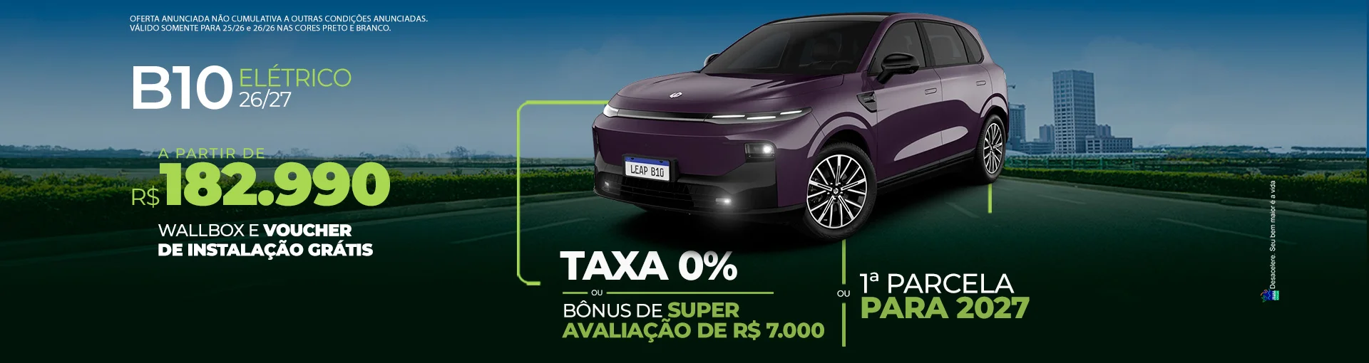 Leapmotor B10 Elétrico em Niterói | 100% Elétrico com Taxa Zero