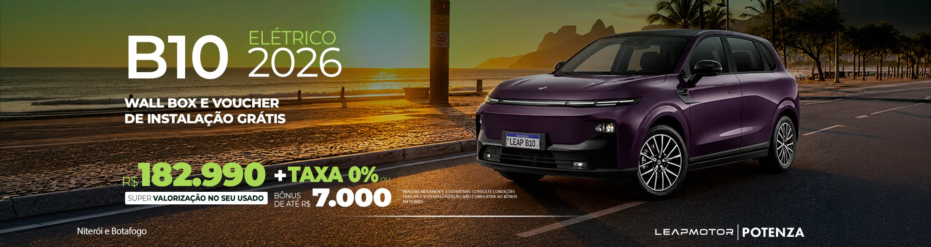 Novo Leapmotor B10 Elétrico em Niterói | Oferta Potenza