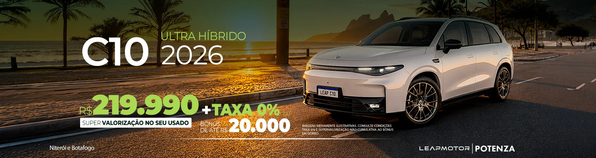 Leapmotor C10 Ultra Híbrido em Niterói | Potenza Fiat