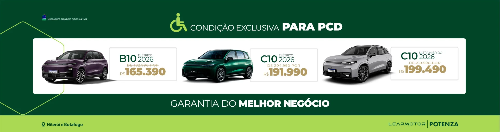 Leapmotor PCD em Niterói | Desconto Especial Potenza