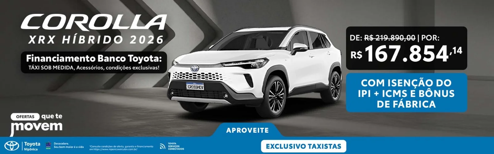 OFERTA COROLLA XRX TAXISTA