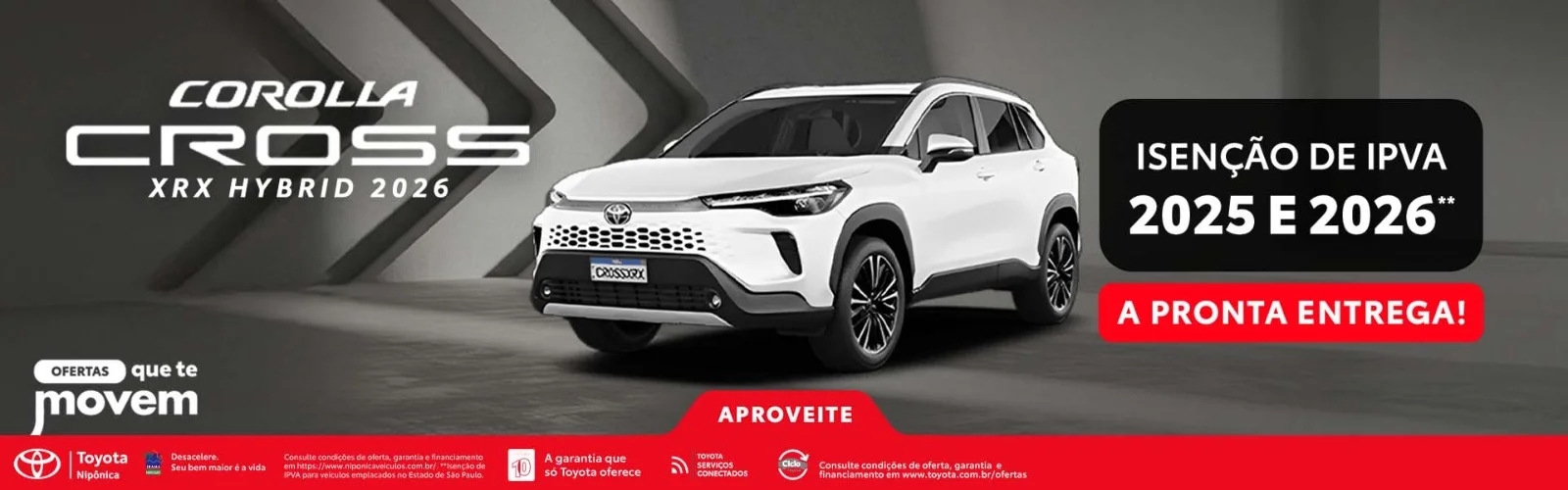 OFERTAS COROLLA CROSS - 0KM