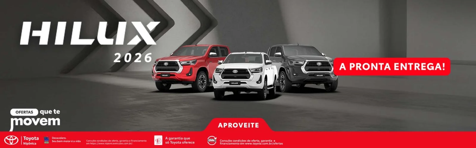 OFERTA HILUX - LANÇAMENTO 0KM