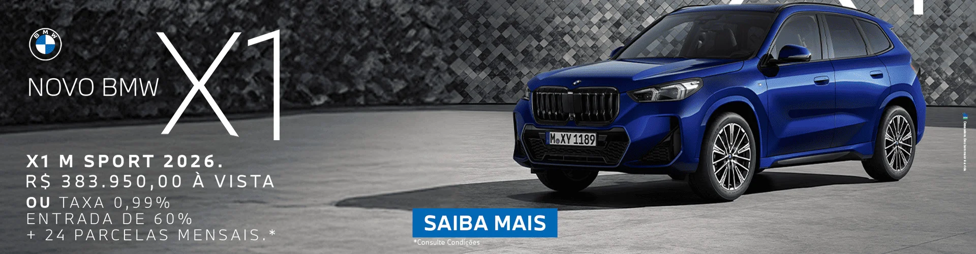 BANNER BMW X1 08/2025