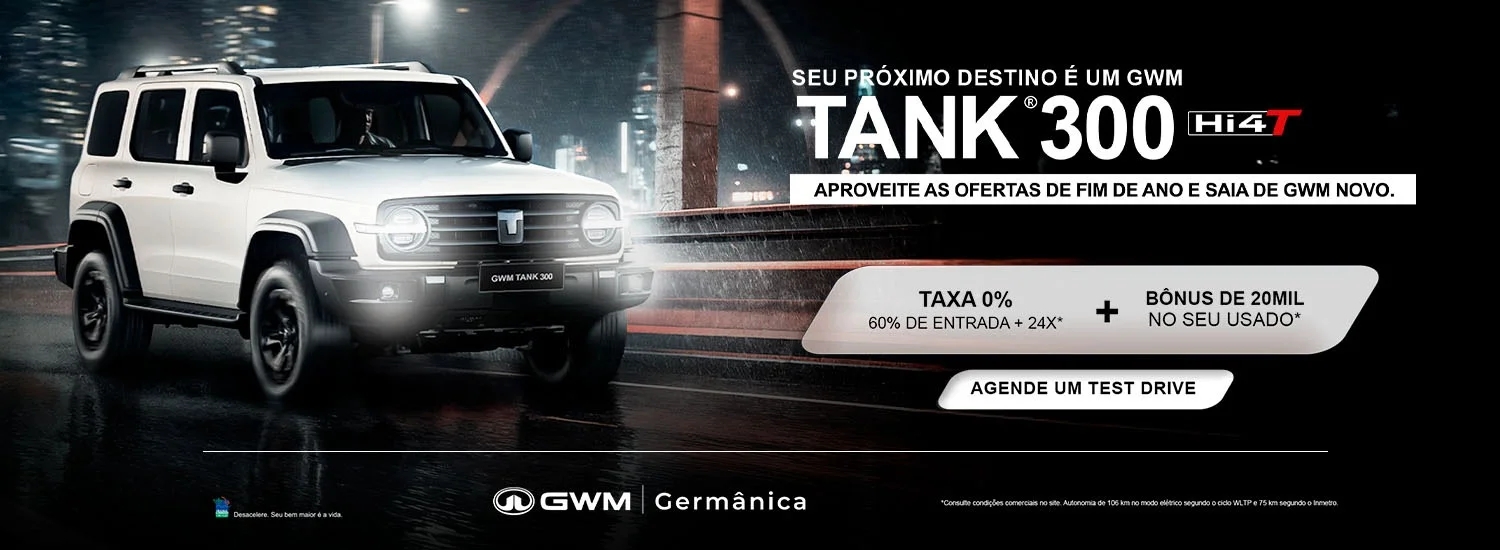 OFERTA GWM 0KM - TANK 300