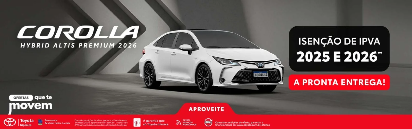 OFERTAS COROLLA - 0KM