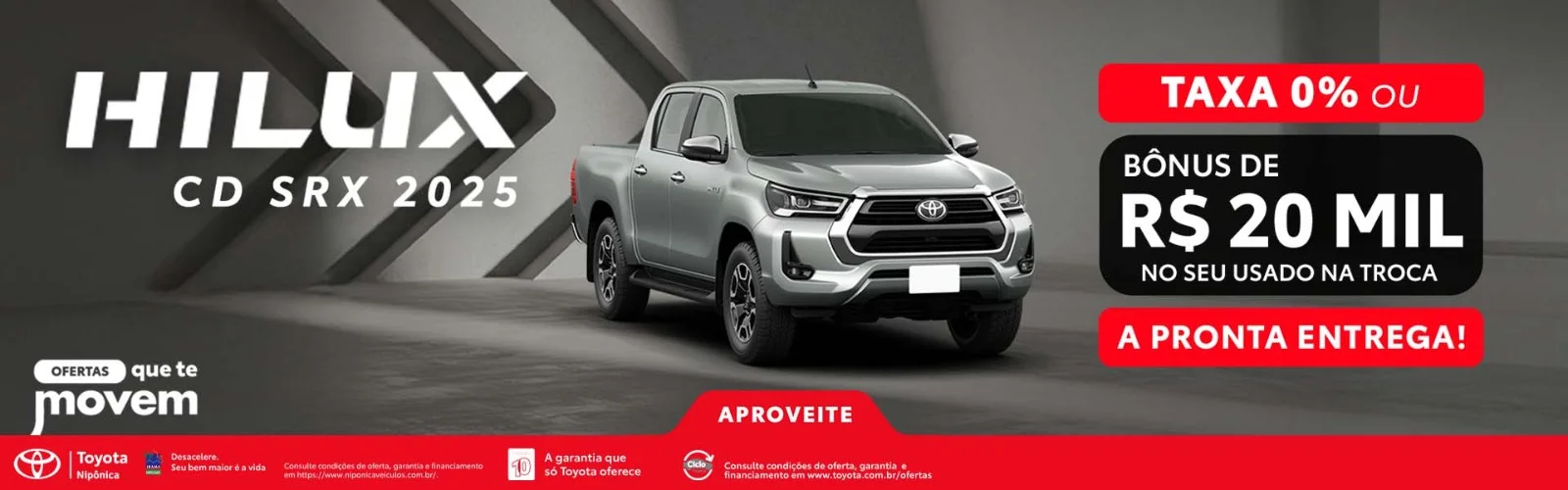 OFERTAS HILUX CD SRX - 0KM