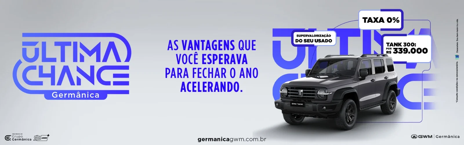 GWM TANK - BANNER VAREJO