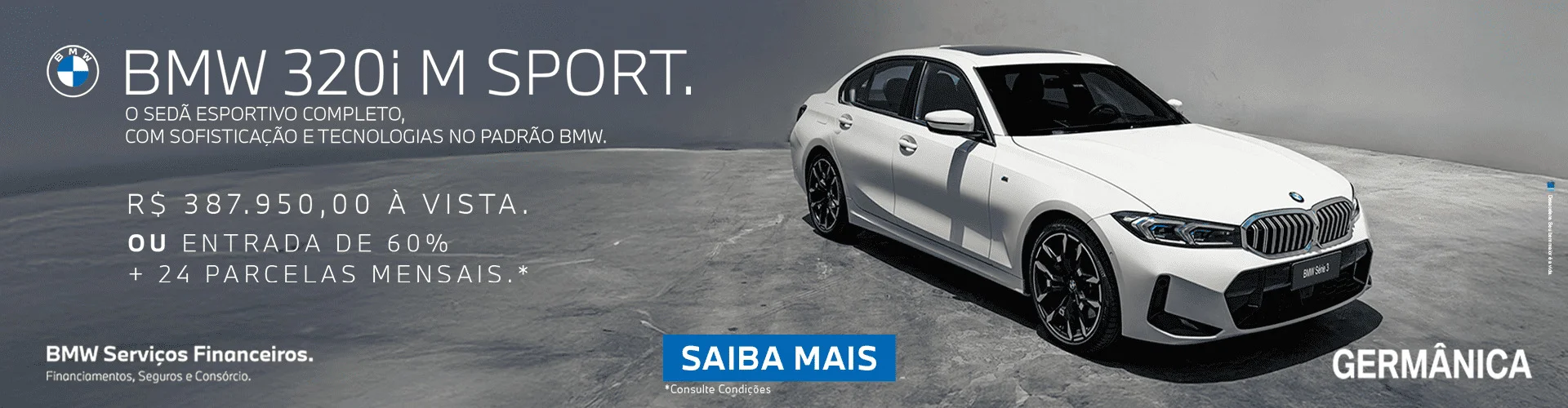 BANNER BMW 320i 08/2025