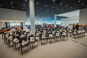 Grupo Germânica realizou curso de mecânica para as mulheres.