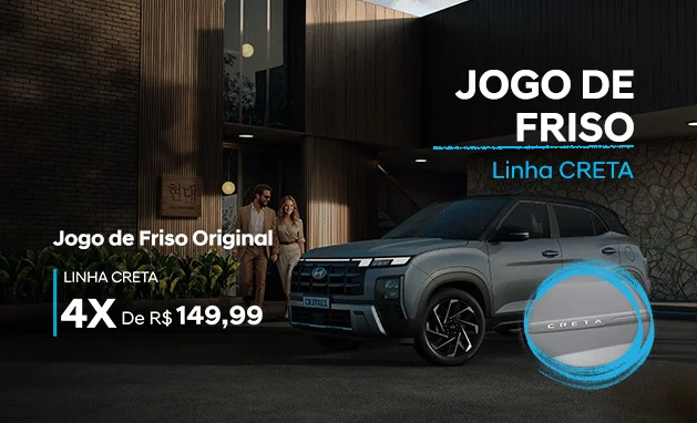 JOGO DE FRISO ORIGINAL - LINHA CRETA