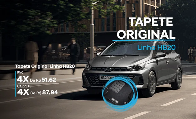 TAPETE ORIGINAL - LINHA HB20