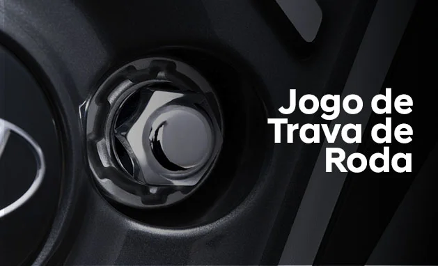 JOGO TRAVA DE RODA - LINHA HB20 / CRETA