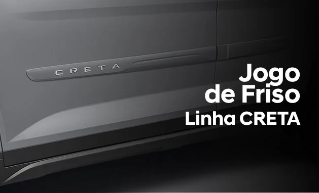 JOGO DE FRISO ORIGINAL - LINHA CRETA