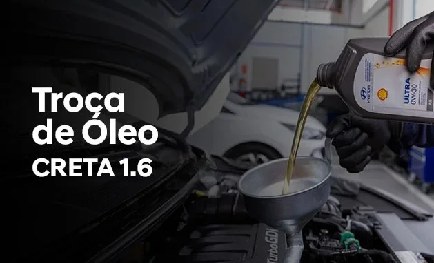 TROCA DE ÓLEO + FILTRO+ ANEL BUJÃO