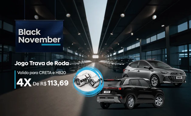 JOGO TRAVA DE RODA - LINHA HB20 / CRETA