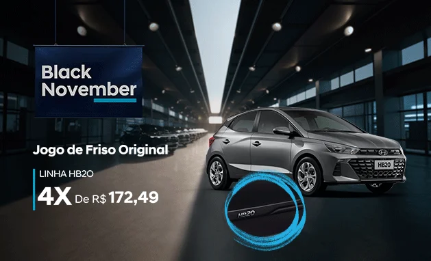 JOGO DE FRISO ORIGINAL - LINHA HB20